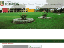 Tablet Screenshot of algarrobos.edu.pe